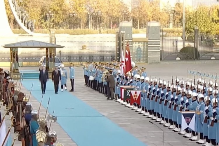 Cumhurbaşkanı Erdoğan, KKTC Cumhurbaşkanı Tufan Erhürma...