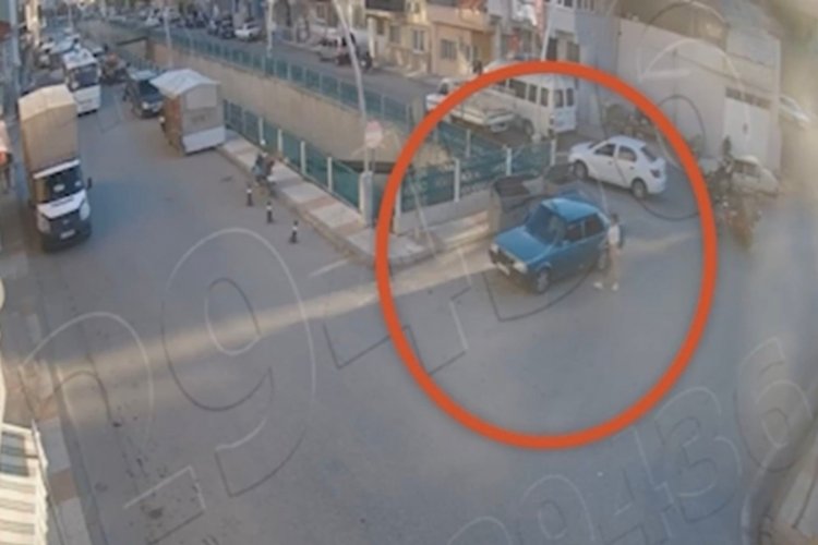 Uşak'ta otomobili &ccedil;alan ş&uuml;pheliler yakalandı