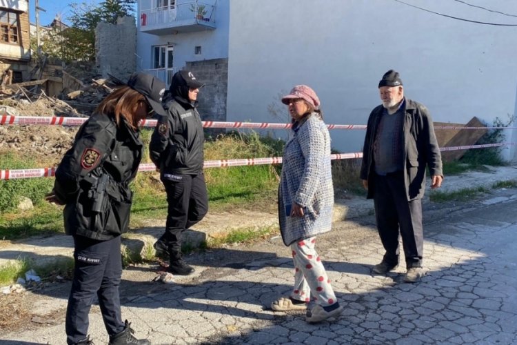 Evime zarar geliyor dedi ortalığı birbirine kattı