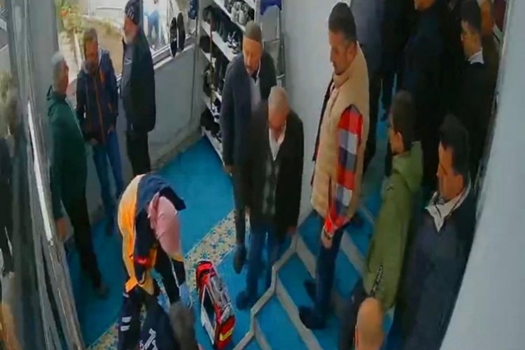 Camide kalp krizi ge&ccedil;irdi; o anlar kamerada