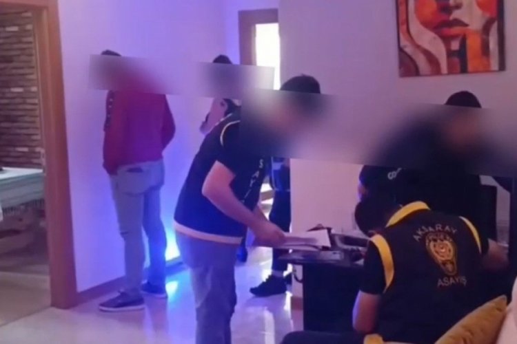 Aksaray'da fuhuş operasyonu: 3 tutuklama