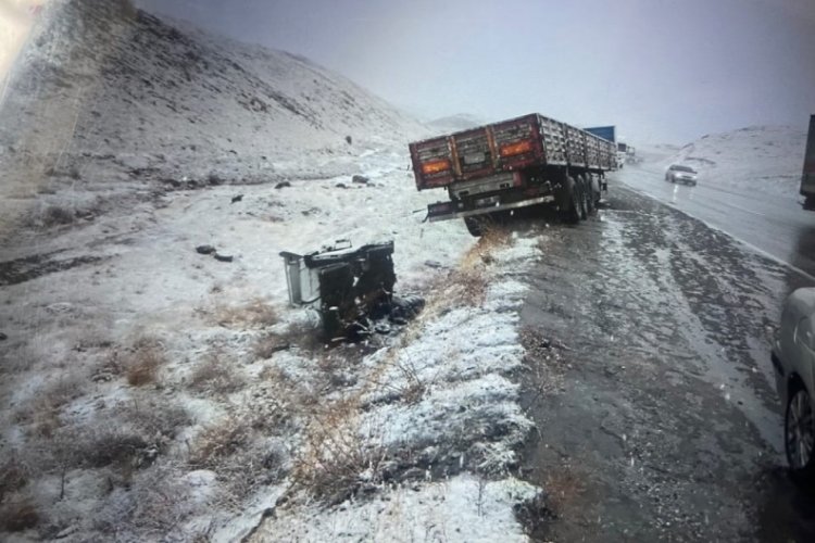 Malatya'da iki ayrı kazada 2 kişi yaralandı