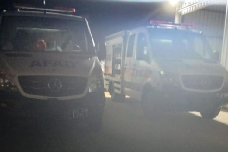 Yem karma makinesine d&uuml;şen iş&ccedil;i &ouml;ld&uuml;