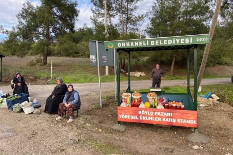 Bursa'da dağ k&ouml;yl&uuml;s&uuml;ne belediyeden destek