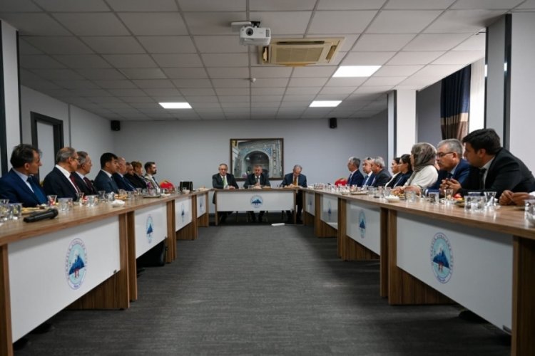 Mill&icirc; Eğitim Bakanlığı Teftiş Kurulu Başkanı Fethi Fahri Kaya'nın Bursa ziyareti
