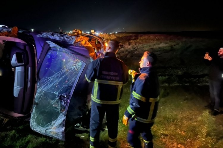 Cip şarampole devrildi: 4 yaralı