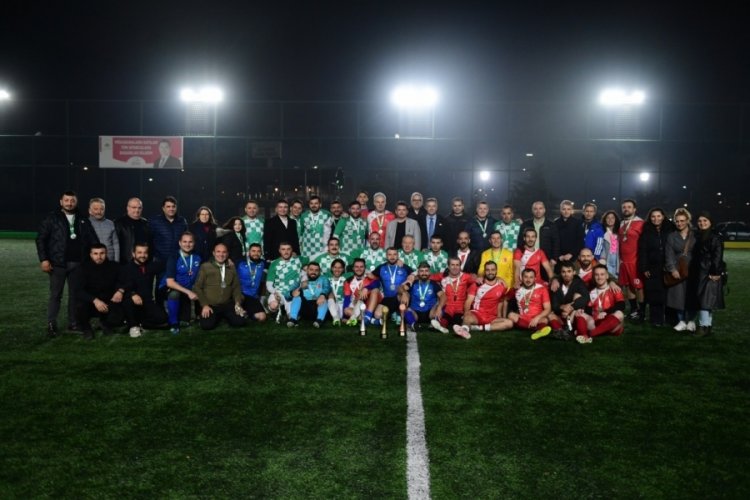 Osmangazi Belediyesi 13. Halı Saha Turnuvası'nda şampiyon belli oldu