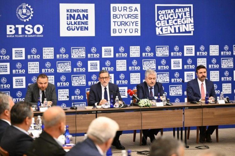 BTSO Sanayici buluşmalarında Gemlik'in projeleri g&uuml;ndeme geldi!