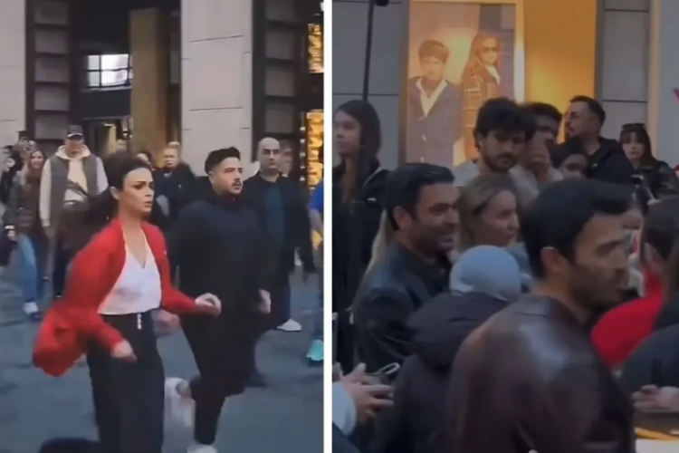 Uzak Şehir oyuncuları Sinem Ünsal ile Ozan Akbaba yeni ...