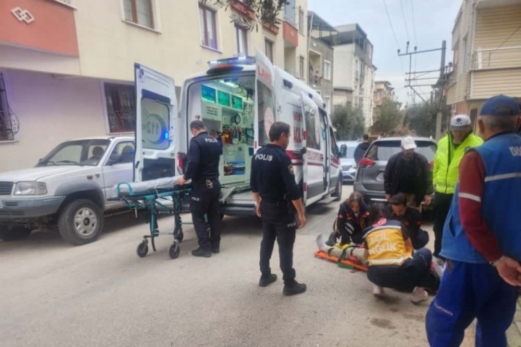 Bursa'da korkutan motosiklet kazası!