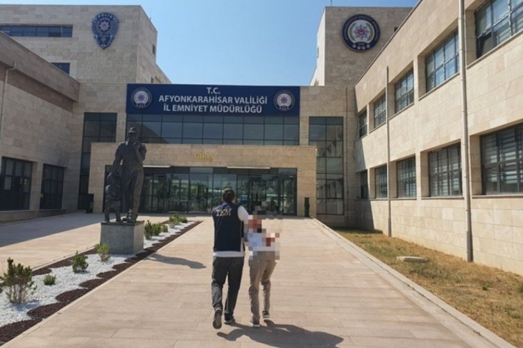 Hapis cezasıyla aranan şahsı polis yakaladı