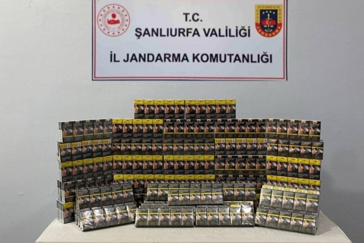 Şanlıurfa'da 5 bin paket ka&ccedil;ak sigara ele ge&ccedil;irildi