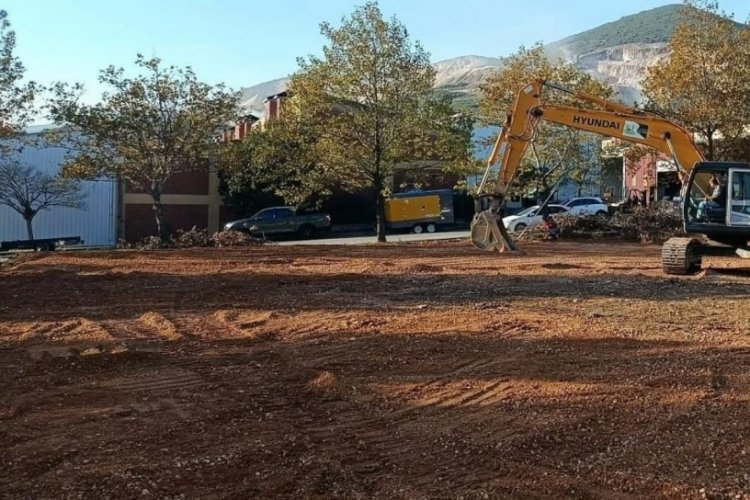 Bursa'da mesleki eğitim merkezi inşaatı başladı