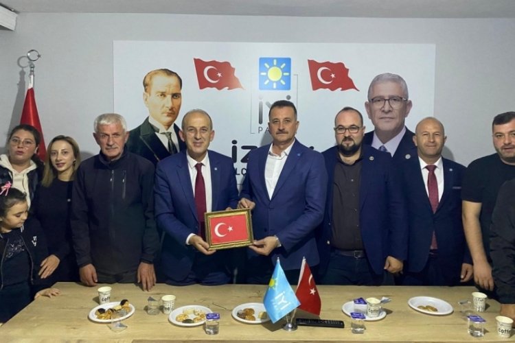 Bursa'da İYİ Parti il&ccedil;e başkanından Başkan Dervişoğlu'na teşekk&uuml;r