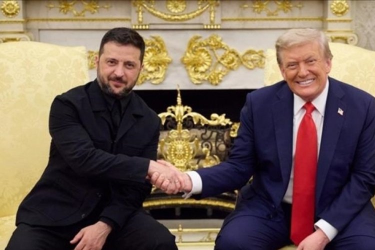 Trump: Zelenskiy k&uuml;&ccedil;&uuml;k y&uuml;reğiyle savaşmaya devam edebilir