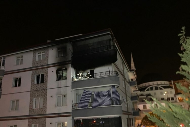 Binada korkutan patlama! Yaralı var