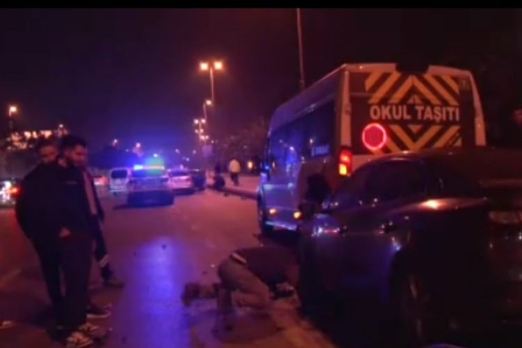 İstanbul'da korkutan kaza! Yaralılar var