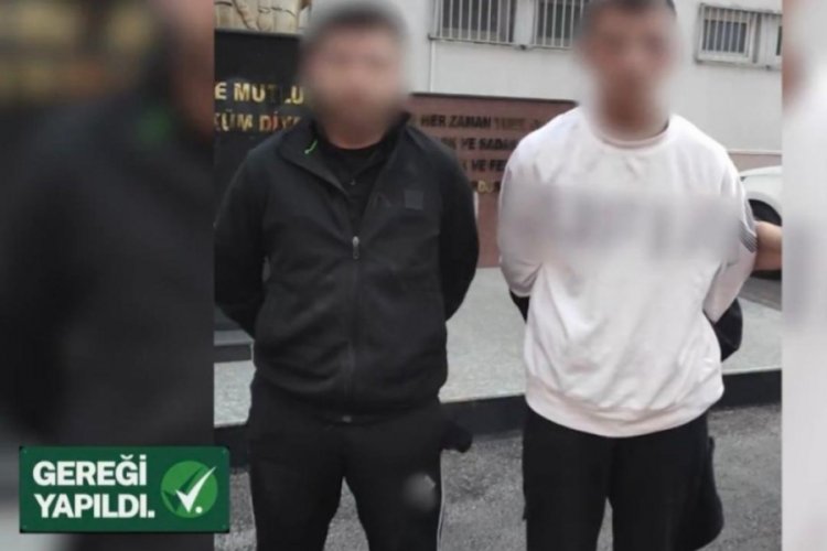 Bakan Yerlikaya, berber d&uuml;kkanına silahla saldıran iki zanlının yakalandığını duyurdu