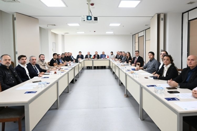 &Ouml;zbekistan B&uuml;y&uuml;kel&ccedil;isi İlkhom Khaydarov BTSO'da
