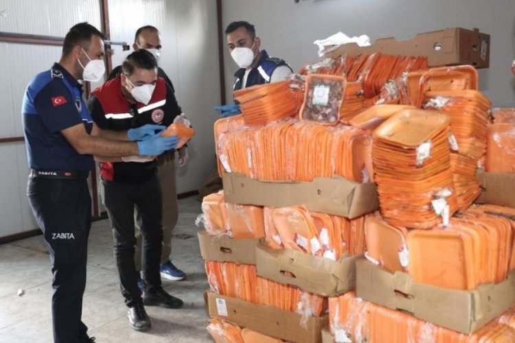 25 ton son kullanma tarihi ge&ccedil;miş tavuk ele ge&ccedil;irildi