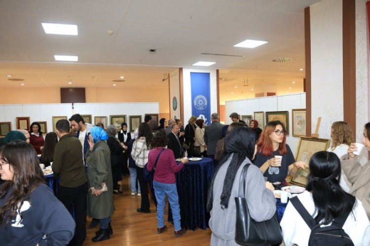 Geleneksel Türk Sanatları Bölümü öğrencilerinin eserler...