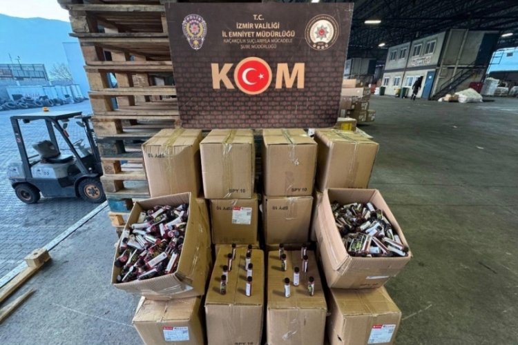 İzmir'de 15 milyon liralık ka&ccedil;ak&ccedil;ılık operasyonu: 7 tutuklama