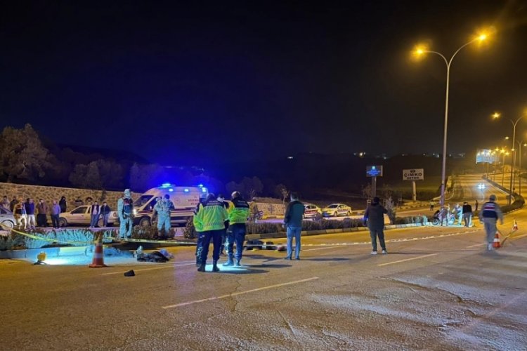 Motosiklet kazasında 2 &ccedil;ocuk can verdi!