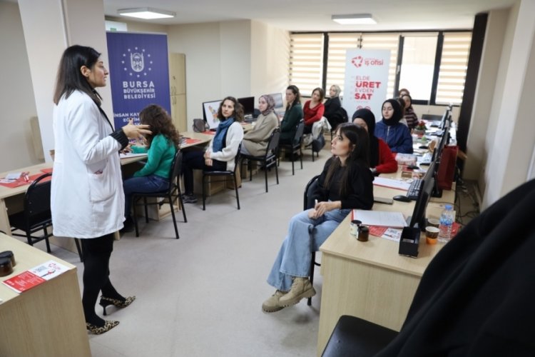 &Uuml;reten kadınlara B&uuml;y&uuml;kşehir desteği