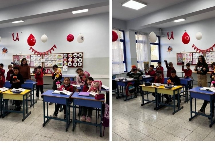 Bursa'da bir ilkokulundan anlamlı oyuncak projesi!
