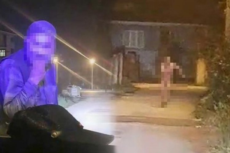 Zabıtaya yakalandı! Soyunarak ka&ccedil;tı, mahallede &ccedil;ıplak koştu