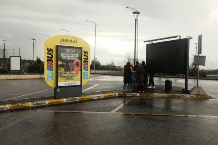 Orhangazi oksijen tesisi havalimanı otob&uuml;s durağına kapalı alan talebi