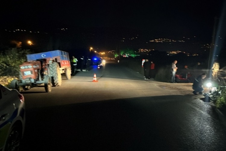 Motosiklet ile trakt&ouml;r &ccedil;arpıştı: 1 kişi yaşamını yitirdi...