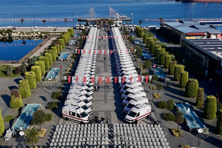 Samsun'da 100 yeni ambulans hizmete girecek