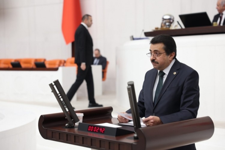 MHP'li Zırhlıoğlu Bursa'yı Meclis gündemine taşıdı!