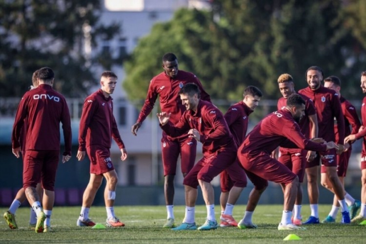 Trabzonspor, Göztepe maçı hazırlıklarına başladı