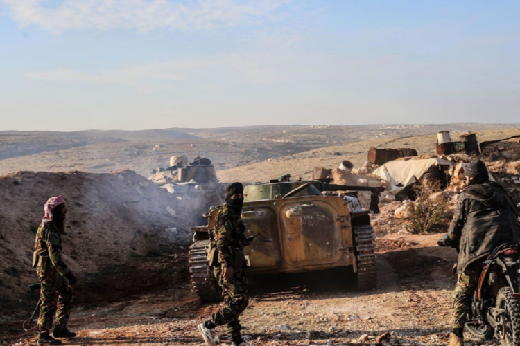 Suriye'de güvenlik güçleri ile terör örgütü PKK/YPG ara...