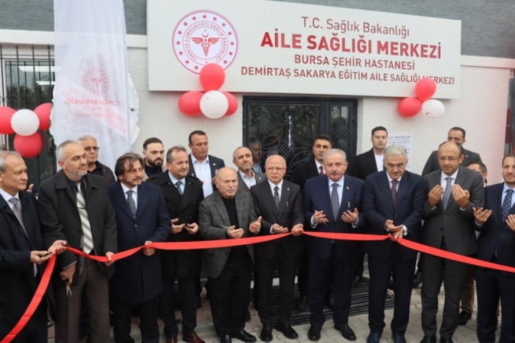 Bursa'da bir sağlık yatırımı daha: Demirtaş ASM a&ccedil;ıldı