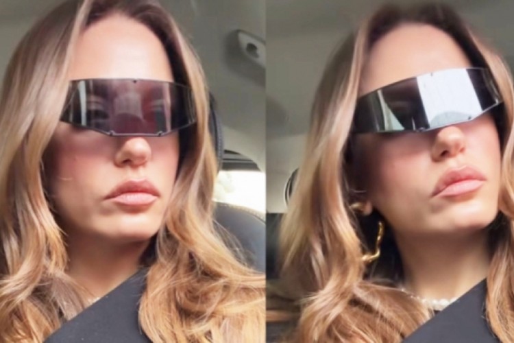 Serenay Sarıkaya'nın güneş gözlükleri dikkat çekti