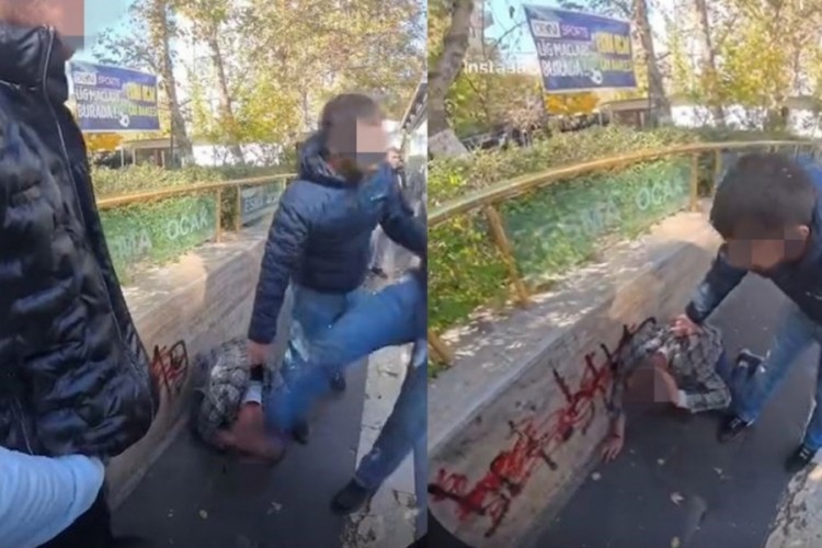 Yengesine mesaj atan adamı d&ouml;vd&uuml;kten sonra silahla vurdu