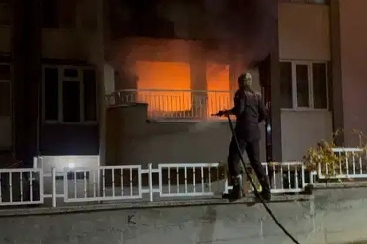 Yatalak eşi yangında can vermişti! 11 g&uuml;n sonra...