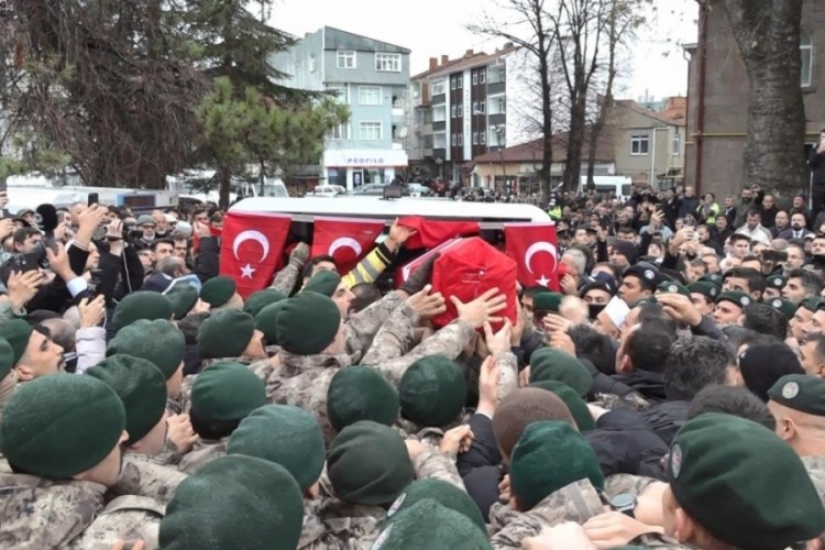 Şehit polis memuru Albayrak'a veda