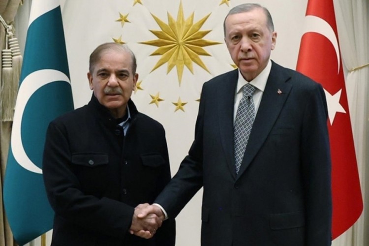 Cumhurbaşkanı Erdoğan, Pakistan Başbakanı Şerif ile g&ouml;r&uuml;şt&uuml;