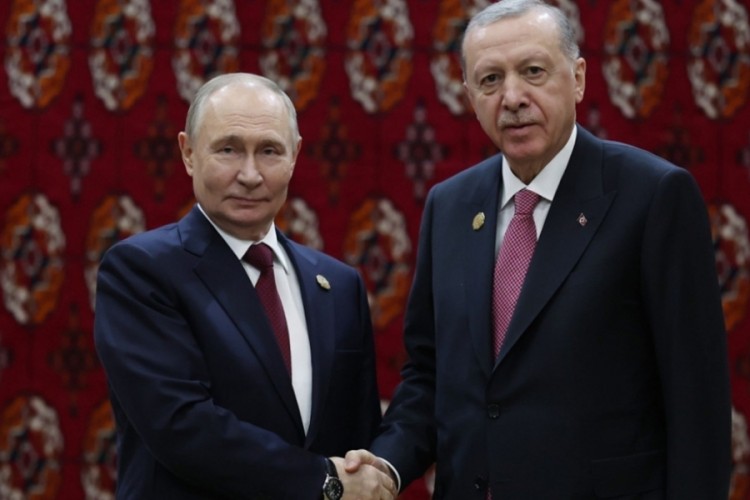 Cumhurbaşkanı Erdoğan, Rusya Devlet Başkanı Putin ile g&ouml;r&uuml;şt&uuml;
