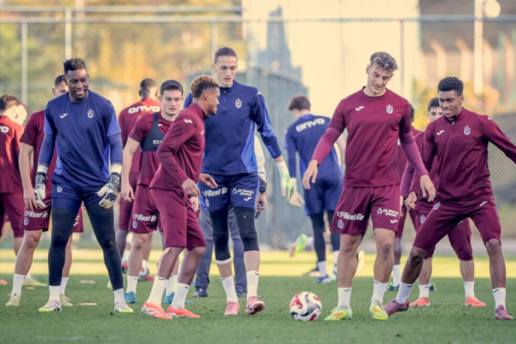 Trabzonspor, Beşiktaş maçının hazırlıklarına devam etti