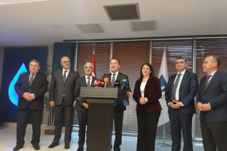 DEM Parti heyeti, DEVA Partisi ile görüştü