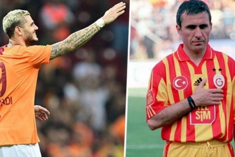 Mauro Icardi, Hagi'yi yakaladı