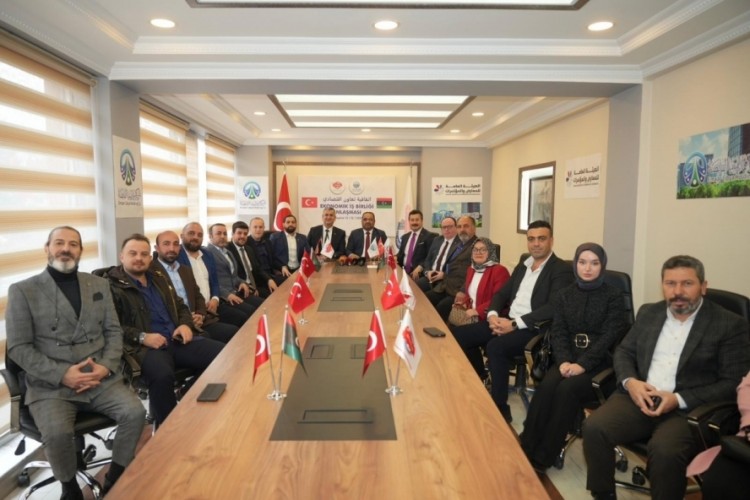 Libya ve Afrika'ya ticaret kapısı, Yenişehir'den açıldı