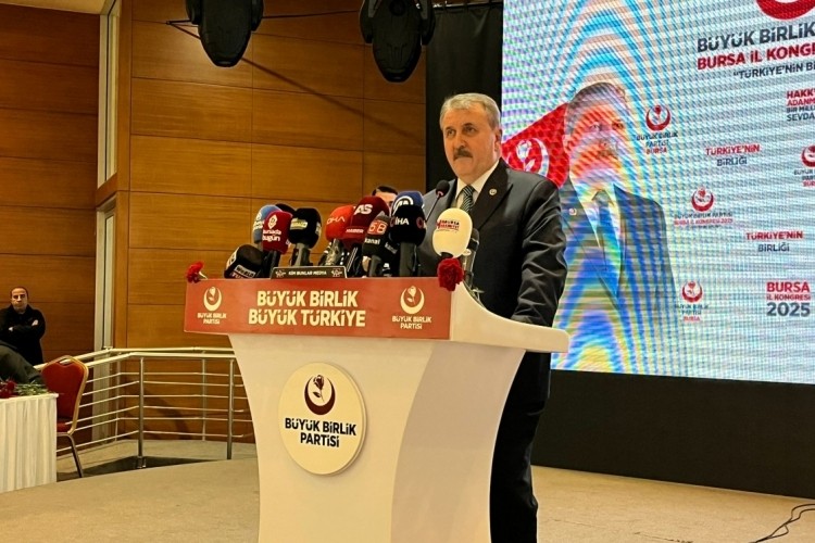 BBP Bursa İl Kongresi'nde Destici'den net mesajlar! "Bu...