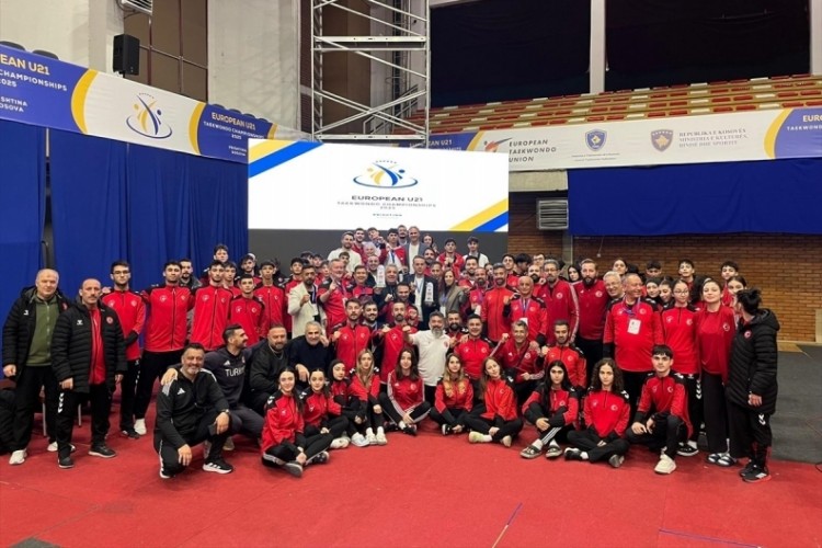 Milli tekvandocular, Avrupa Ümitler Şampiyonası'nı zirv...