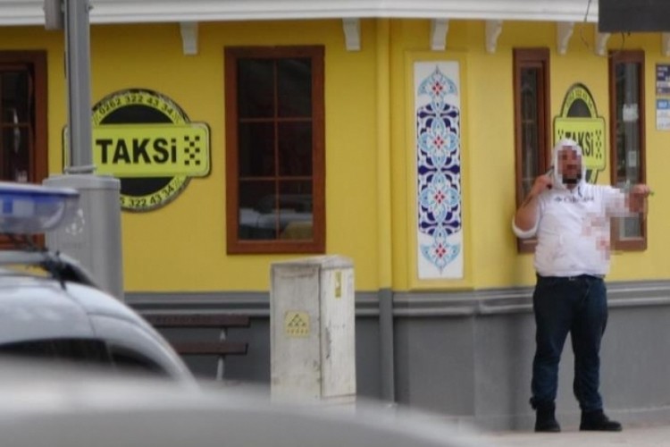 Taksi durağında rehine krizi! &Ouml;zel harekat devreye girdi